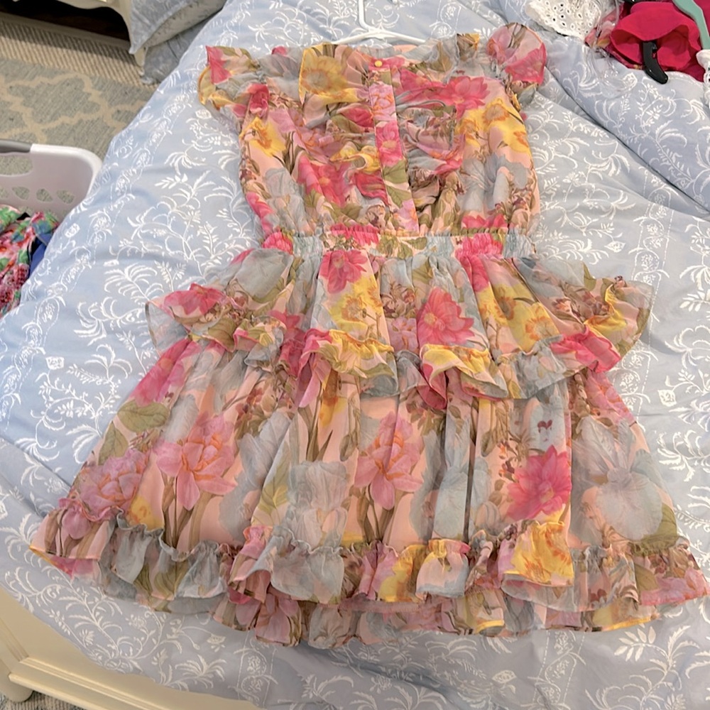AVARA floral dress